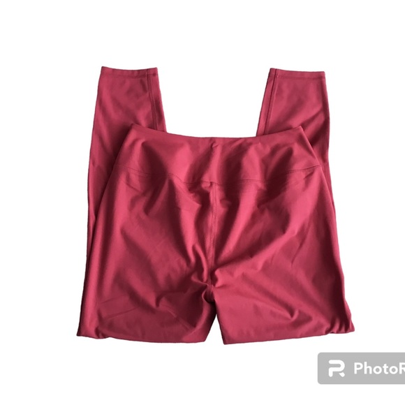 Large rose colored impact leggings - Picture 2 of 7